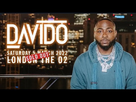 DAVIDO O2 Arena concert 2022(full clip)