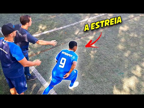 Serrano vs Escolinha do Flamengo - A ESTREIA no campeonato sub 14