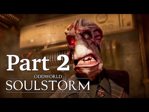 ODDWORLD SOULSTORM! PS5 Walkthrough Gameplay Part 2 (PlayStation 5)