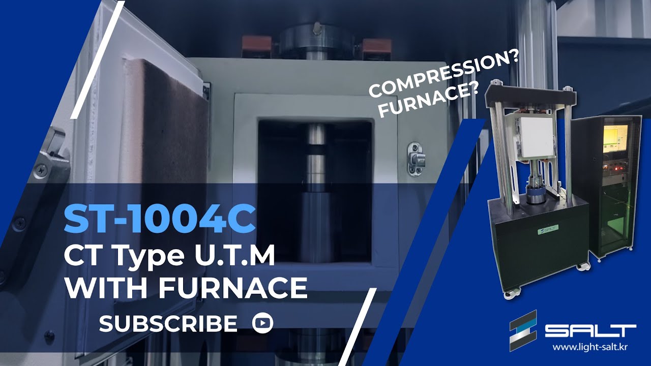 ST-1004C 유압식 압축시험기(500kN) 전기로 장착타입