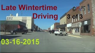 preview picture of video 'Late Winter Driving | 3-16-2015 | 3 of 3'
