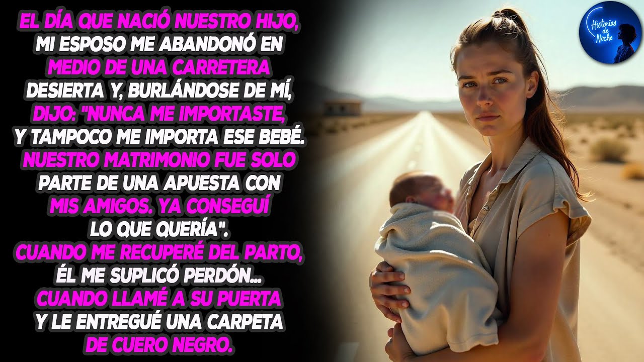 Embarazada de nueve meses, mi marido me abandonó en la carretera y dijo: "Nunca me importaste tú ni
