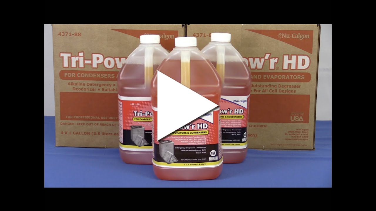 Get the Pow'r ... Nu-Calgon's Tri-Pow'r HD