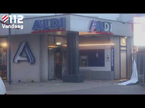 Veel schade door mislukte plofkraak in Leerdam