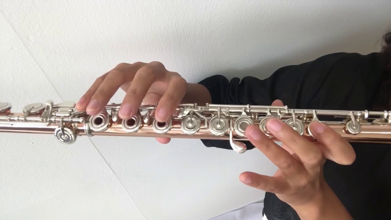 플룻 기초연습10