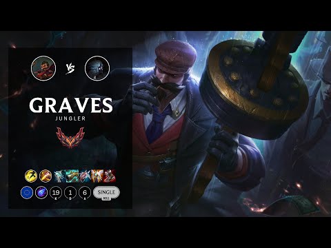Graves Jungle vs Kindred - EUW Grandmaster Patch 12.10