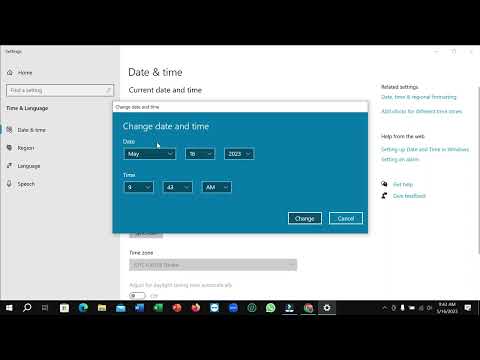 How To Change Date & Time in Laptop || how to change date and time in laptop windows 10