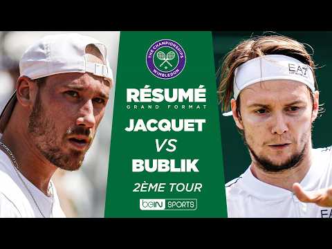 WIMBLEDON : Kyrian JACQUET vs Alexander BUBLIK | 2ème tour