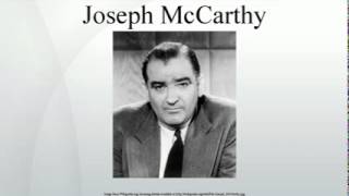 Joseph McCarthy