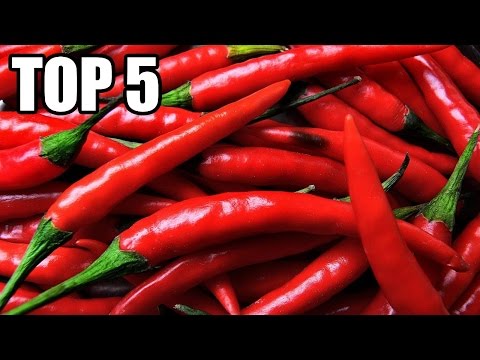 TOP 5 - Nejpálivějších papriček na světě