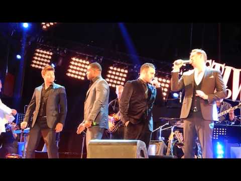 Blue - Sorry seems to be the hardest word @Festival Show, Piazza Ferretto 23/08/13