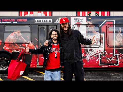 Derrick Rose surprises diehard fans while they thank him