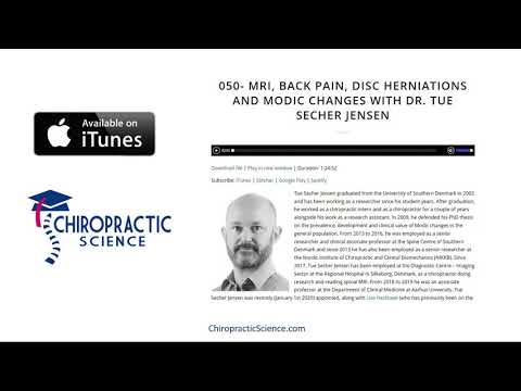 Episode 50- MRI, Back Pain, Disc Herniations, and Modic Changes with Dr. Tue Secher Jensen