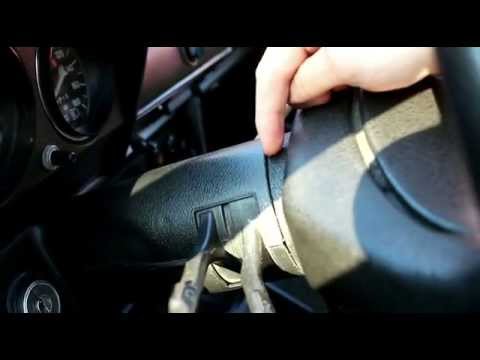 Как снять руль ланос