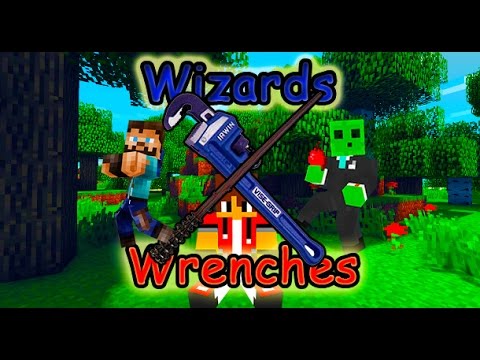 Wolfenout Gaming - Minecraft| Wizards and Wrenches 2| Ep.21| You're a Wizard Wolfenout!!!(Wizard School)