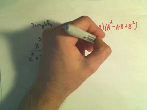 Rational Expressions: Writing in Lowest Terms - Ex 2