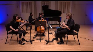 In Silence (clarinet, violin, cello, piano) by Jane Kozhevnikova, performed by Unheard-of Ensemble