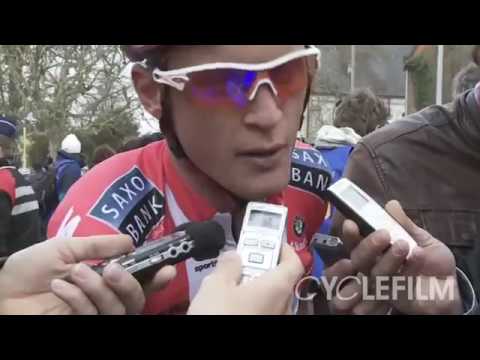 Saxo Banks Matti Breschel explains Flanders bike change mishap