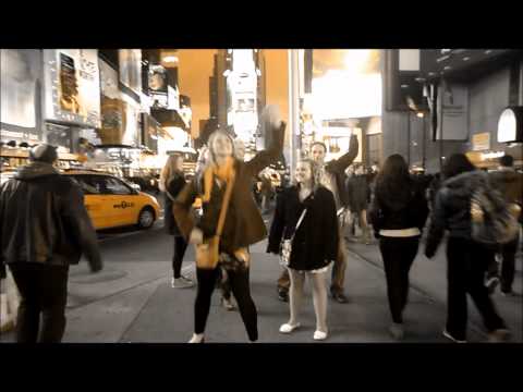 Flash Mob in Time Square