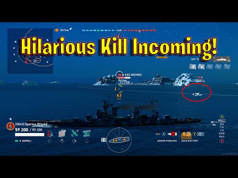 Just Casual Napoli Things That Will Make You Giggle! (World of Warships Legends)