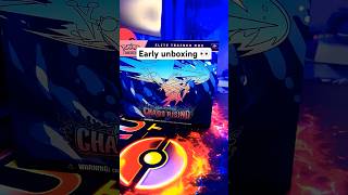 Chaos rising ETB! 👀 #pokemon #pokemoncards #pokemongo #pokemonchannel #pokemontcg
