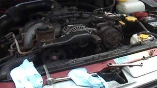 1995 Subaru Legacy - alternator replacement