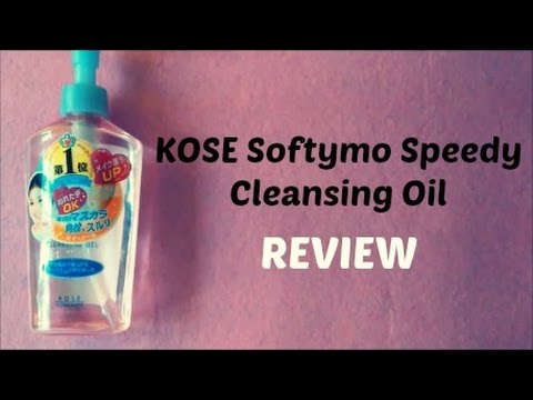 KOSE Softymo Speedy Cleansing Oil REVIEW