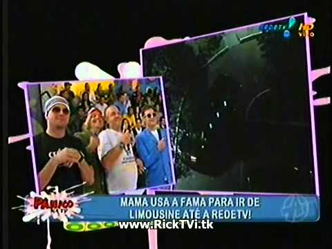 Pânico na TV - 14/08/11 - Mama Maluf chegando no Estudio da RedeTV