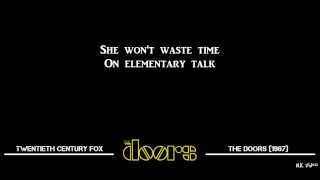 Lyrics for Twentieth Century Fox - The Doors