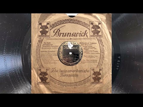 TOM GERUN 'G' Take: Am I Blue - Let Me Have My Dream 1929 San Francisco Danceband