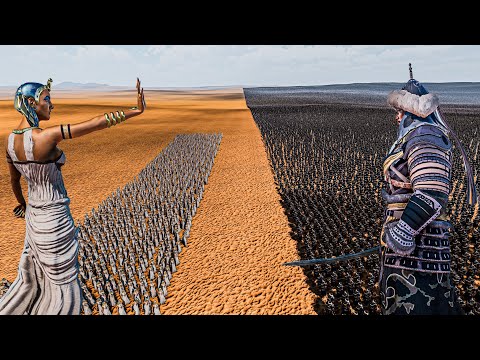 1000 CLEOPATRA vs 1 MILLION MONGOLIAN SOLDIERS - Ultimate Epic Battle Simulator 2 UEBS 2