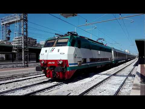 E444R 101 per IC 704 Bari Centrale-Roma Termini, in partenza da Bari Centrale!
