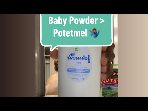 Baby Powder is Much Better than Norwegian Potetmel