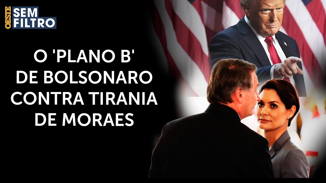 Jair Bolsonaro avalia enviar Michelle à posse de Trump se Moraes não liberar passaporte