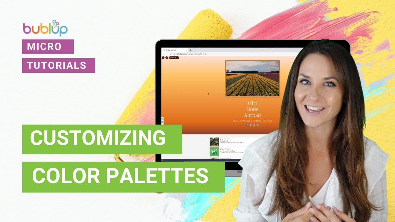 How to Change the Color Palette of Your Bublup Roll