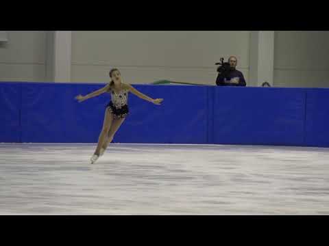 12. Santa Claus Cup 2018: Szonja Skenderovic (HUN) - FS Intermediate Novice Girls Free Skating