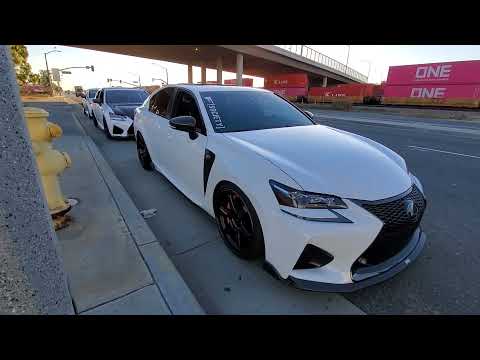 Three Lexus GS F's with Tom's Carbon Aerokit 🙏🏼 photoshoot 2021