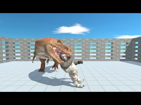 Super Boxer GORO THE GIANT in Human Size vs ALL UNITS Animal Revolt Battle Simulator