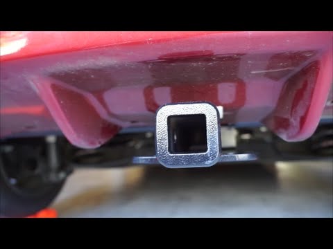 Installing a rear hitch on my Nissan Leaf - easy DIY bolt-on