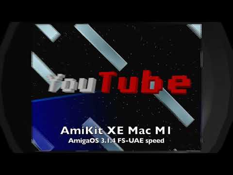 AmiKit XE 11.6 Mac AmigaOS 3.1.4 FS-UAE speed - AMIcast YT Ep 20 [EN]
