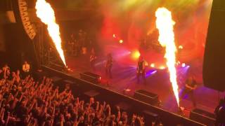 Amon Amarth (live) Death in fire, Palladium Köln 25.03.2017