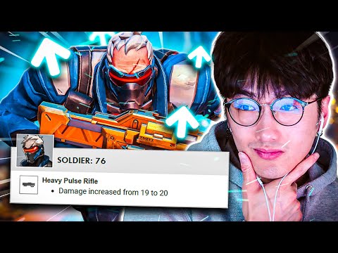 #1 MCCREE TRIES NEW SOLDIER BUFF (HE'S OP!)