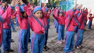 Download lagu Senam sehat gembira anak TK Islam dan SD ❤  Senam Islam Ceria mp3