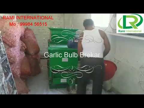 Garlic Bulb Cutting Machine