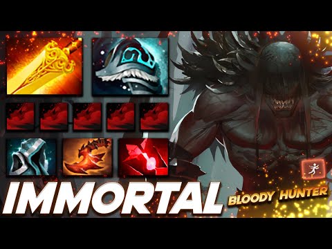 Bloodseeker Immortal Blood Hunter - Dota 2 Pro Gameplay [Watch & Learn]