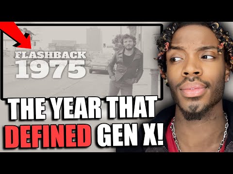 GEN Z Kid Reacts To ‘FLASHBACK TO 1975 - A Timeline Of Life In America’