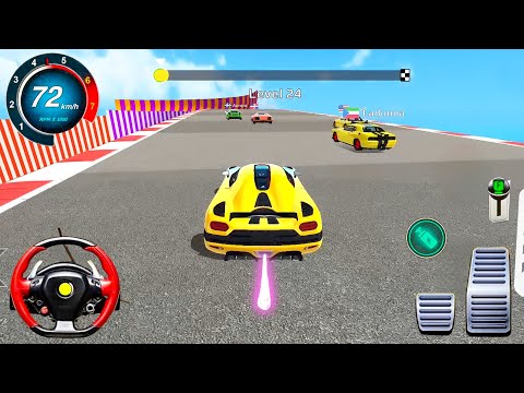 Impossible Crazy Cars Mega Ramp Car Stunts Racing Driver Master Simulator Games Android Gameplay P32