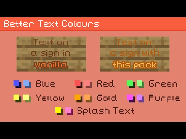 How To Make Colored Signs In Minecraft Java How To Make Signs In Minecraft Colored