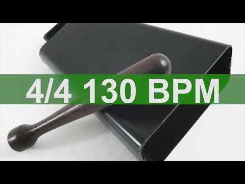 🔴 130 BPM Campana y Clave Metronome