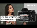 Best Camera Settings for Portrait Photography | Miguel Quiles | Sony Alpha Universe